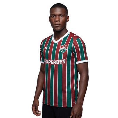 Camisa Fluminense Home 26/27 - Vinho e Verde