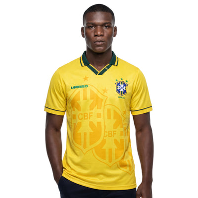 Camisa Brasil Home 1994 Retrô - Amarela