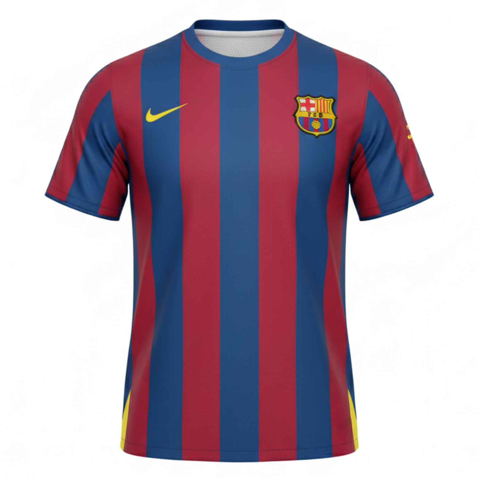 Camisa Barcelona 05/06 Retrô - Azul e Vermelha