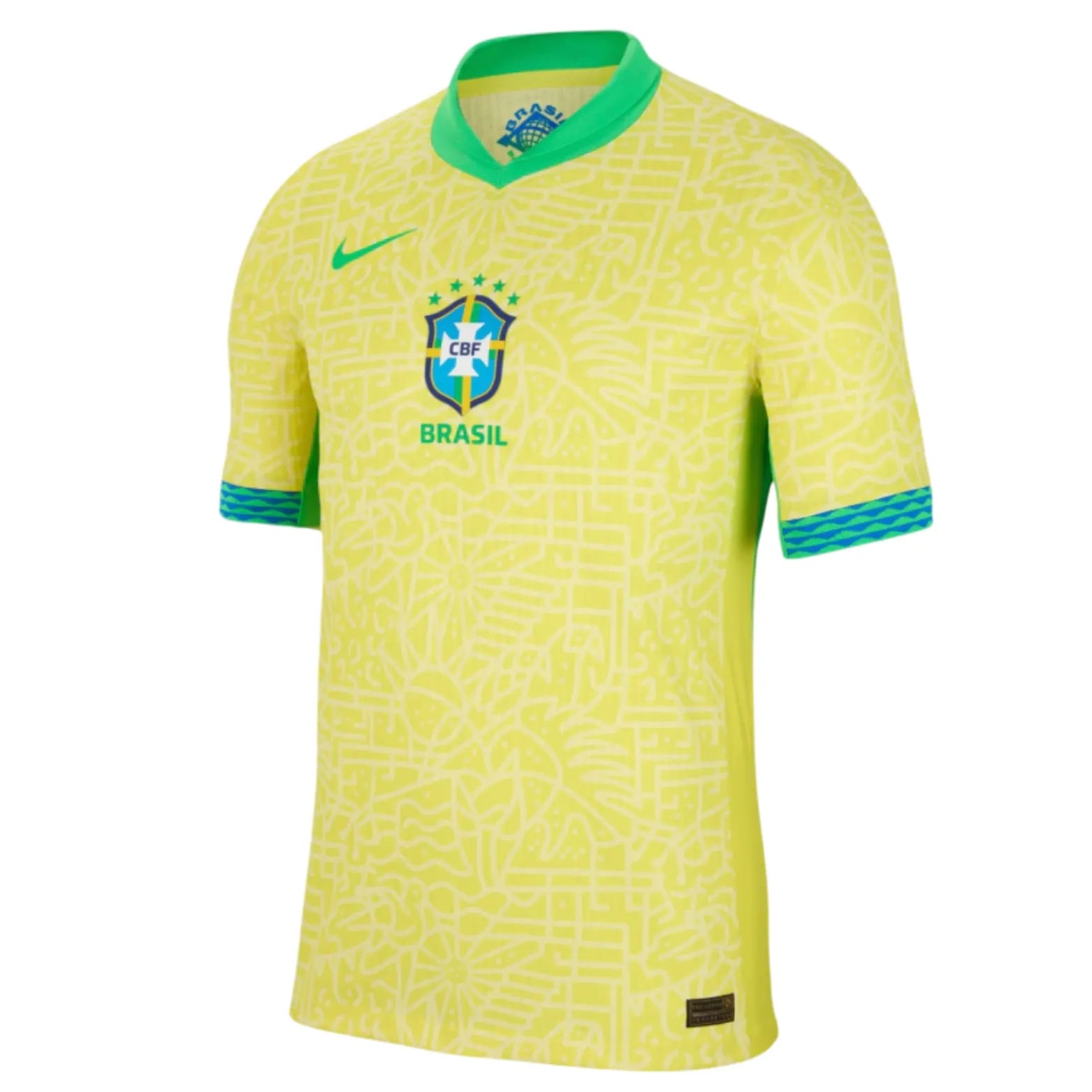 Camisa Brasil Home 2024 - Amarela