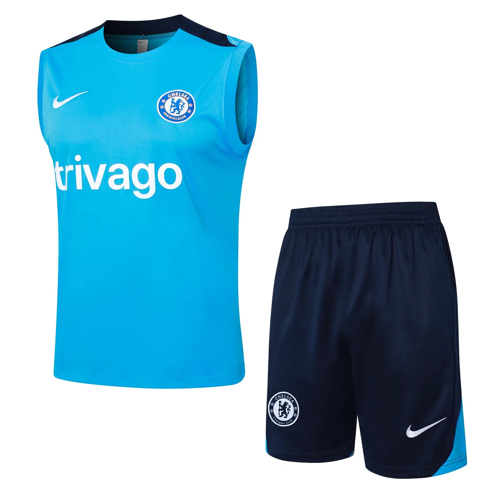 Conjunto Chelsea Treino Regata 24/25 - Azul