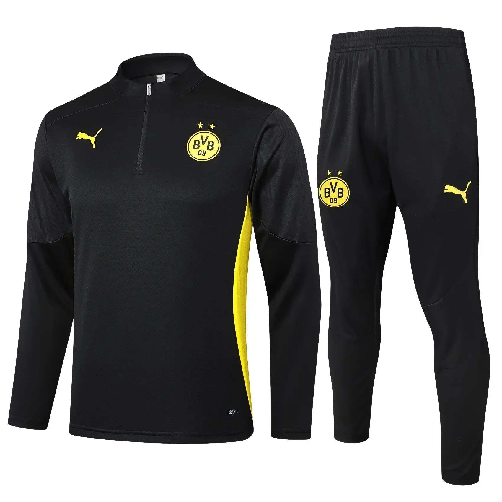 Conjunto Agasalho Treino Borussia Dortmund 24/25 - Preto