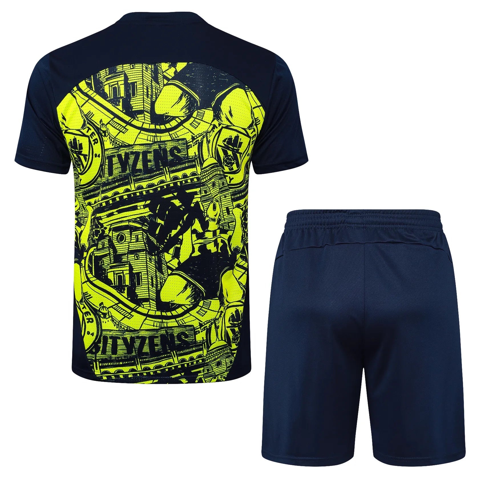 Conjunto Manchester City Treino 24/25 - Amarelo