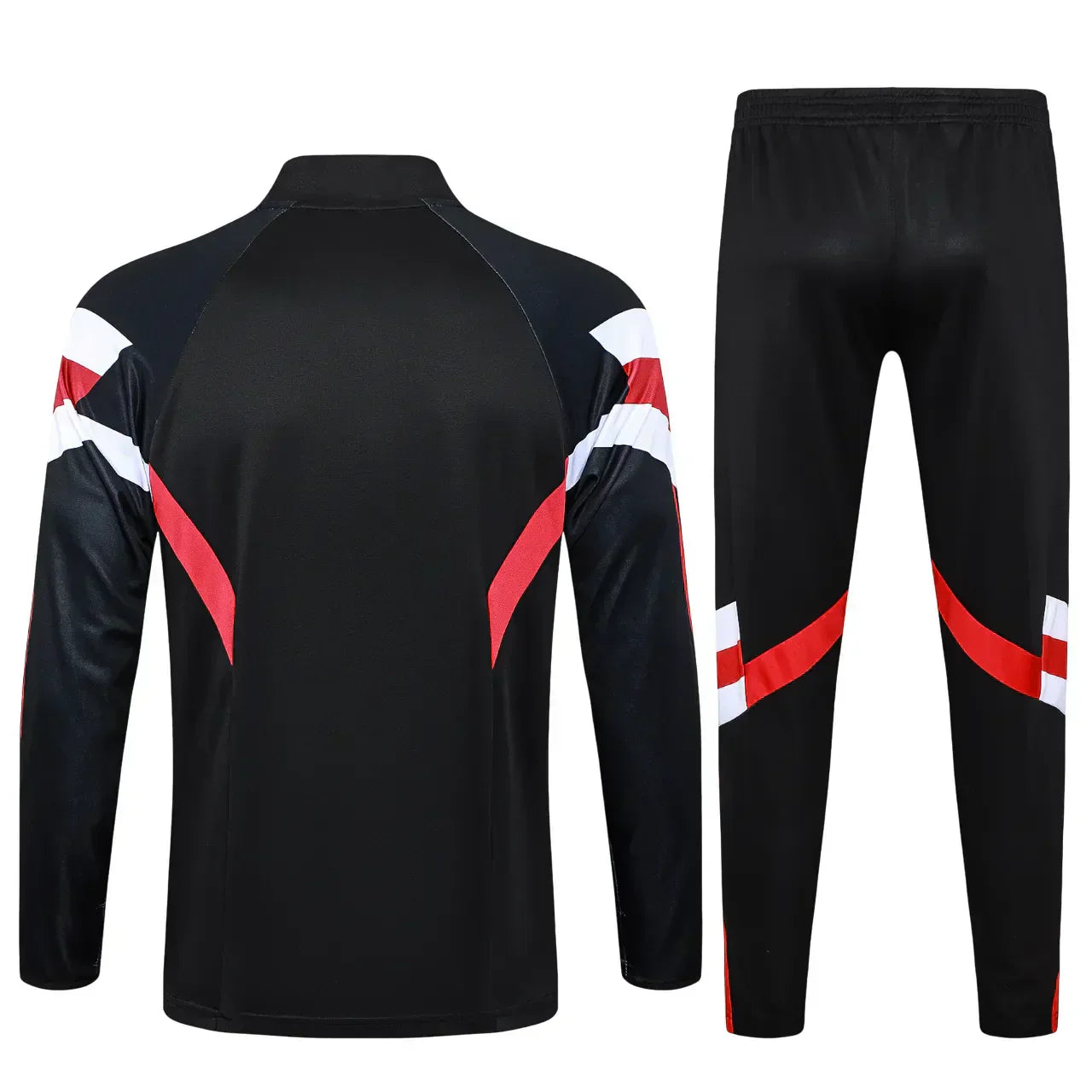 Conjunto Agasalho Treino Manchester United 24/25 - Preto
