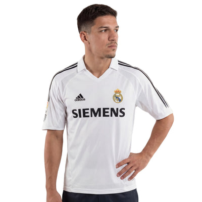 Camisa Real Madrid Home 05/06 Retrô - Branca
