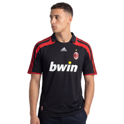 Camisa Milan Third 07/08 Retrô - Preta